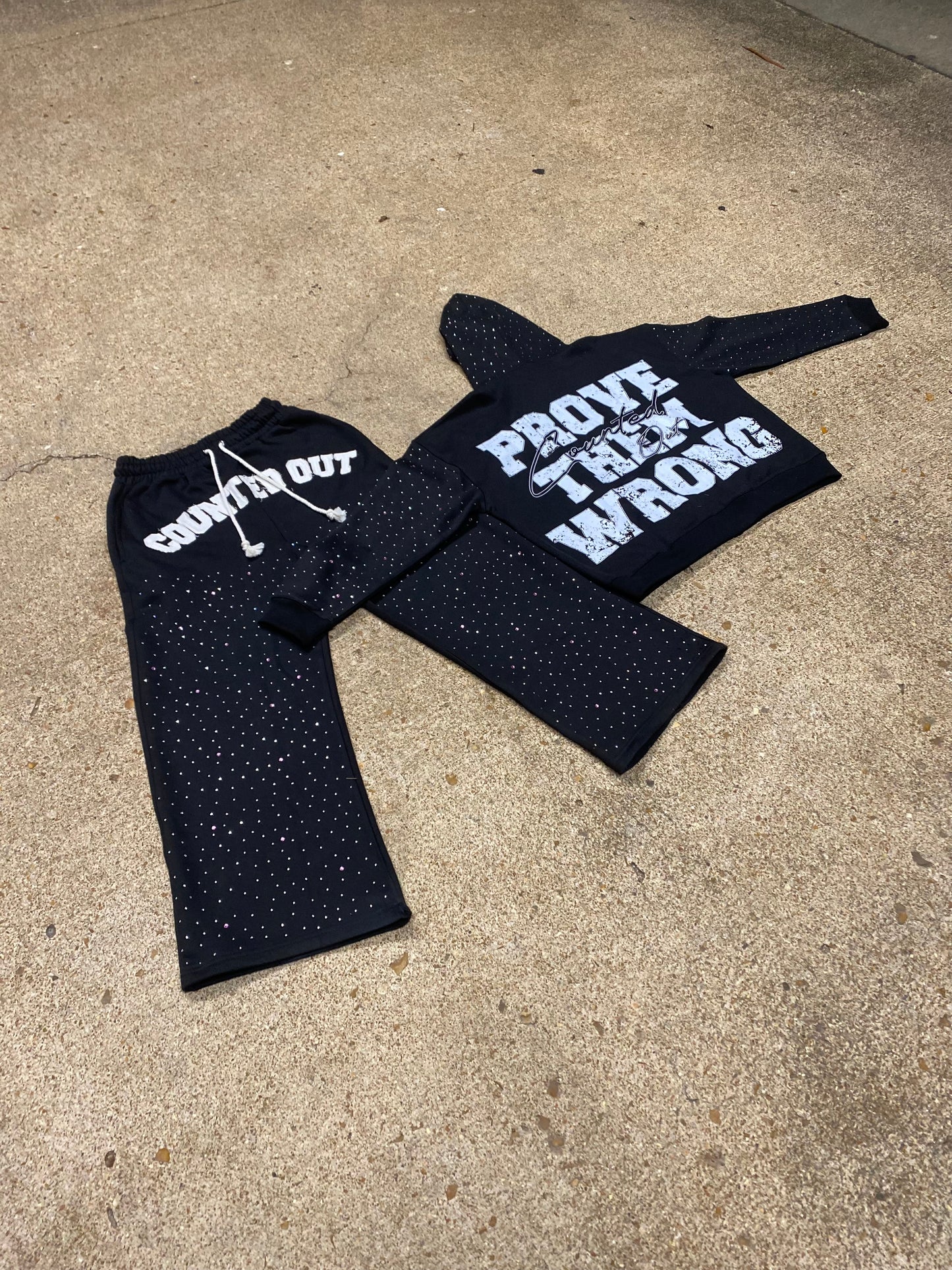 COUNTED OUT® “Prove Them Wrong” Rhinestone Set – Limited Edition