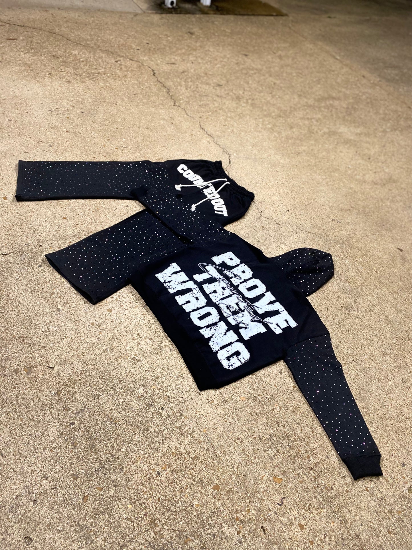 COUNTED OUT® “Prove Them Wrong” Rhinestone Set – Limited Edition